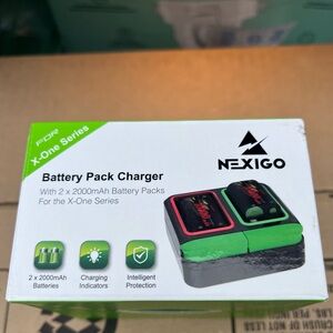 NexiGo Battery Pack Charger for X-One Series